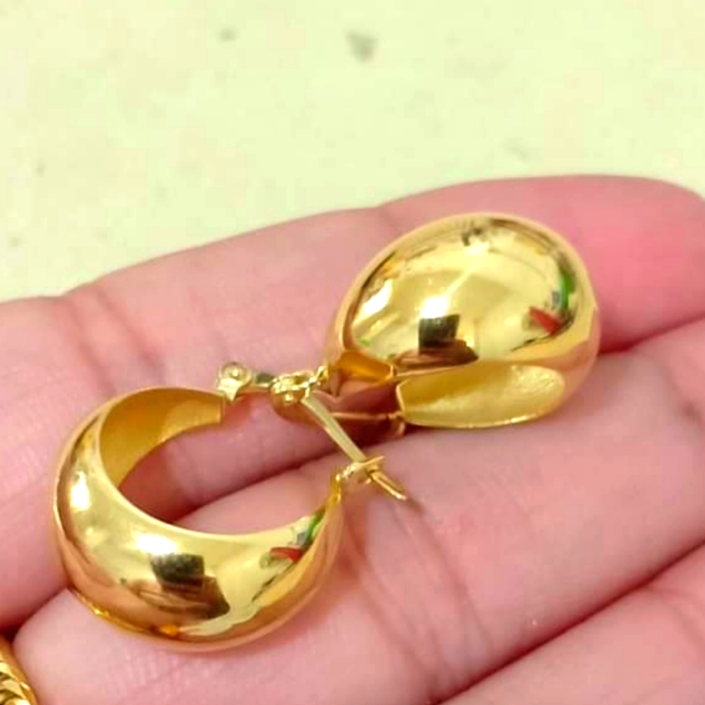 Real k18 Gold Earrings